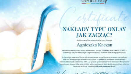 lek. dent. Agnieszka Kaczan