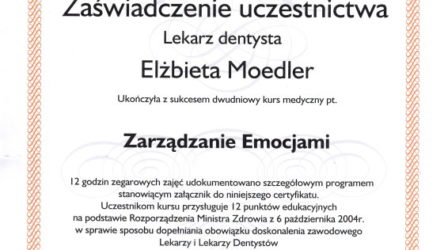 lek. dent. Elżbieta Moedler