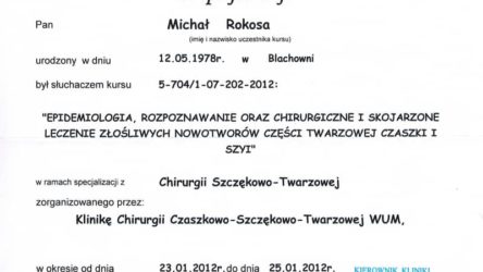 lekarz, lek. dent. Michał Rokosa