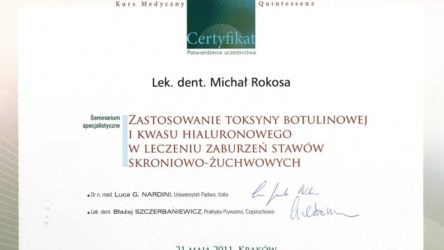 lekarz, lek. dent. Michał Rokosa