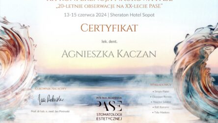 lek. dent. Agnieszka Kaczan