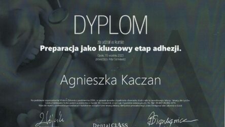 lek. dent. Agnieszka Kaczan