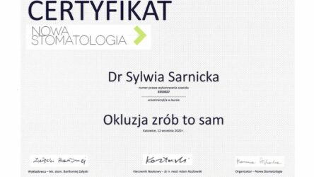 lek. dent. Sylwia Sarnicka-Królik