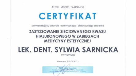 lek. dent. Sylwia Sarnicka-Królik