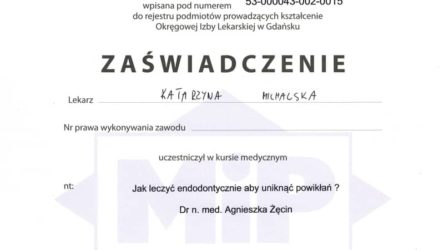 lek. dent. Katarzyna Michalska-Rokosa