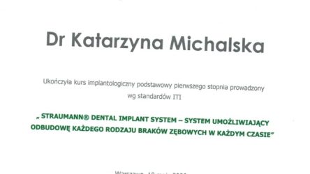 lek. dent. Katarzyna Michalska-Rokosa
