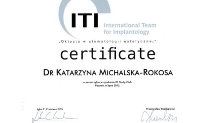 lek. dent. Katarzyna Michalska-Rokosa