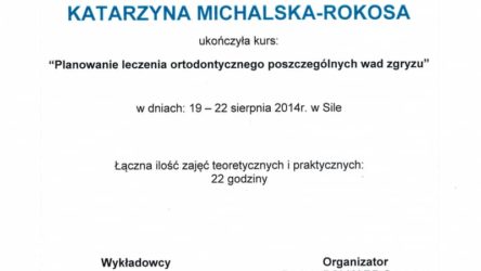 lek. dent. Katarzyna Michalska-Rokosa