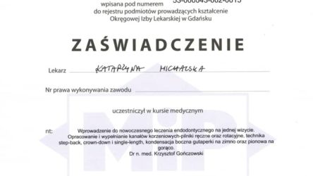lek. dent. Katarzyna Michalska-Rokosa