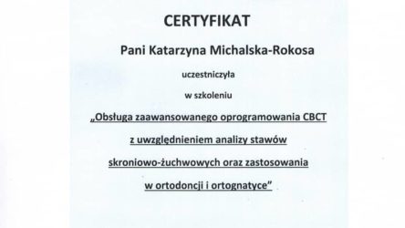 lek. dent. Katarzyna Michalska-Rokosa