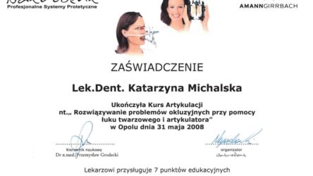 lek. dent. Katarzyna Michalska-Rokosa