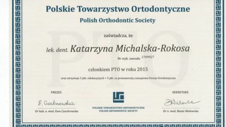 lek. dent. Katarzyna Michalska-Rokosa
