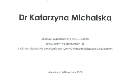 lek. dent. Katarzyna Michalska-Rokosa