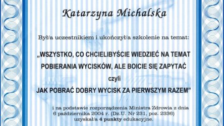 lek. dent. Katarzyna Michalska-Rokosa